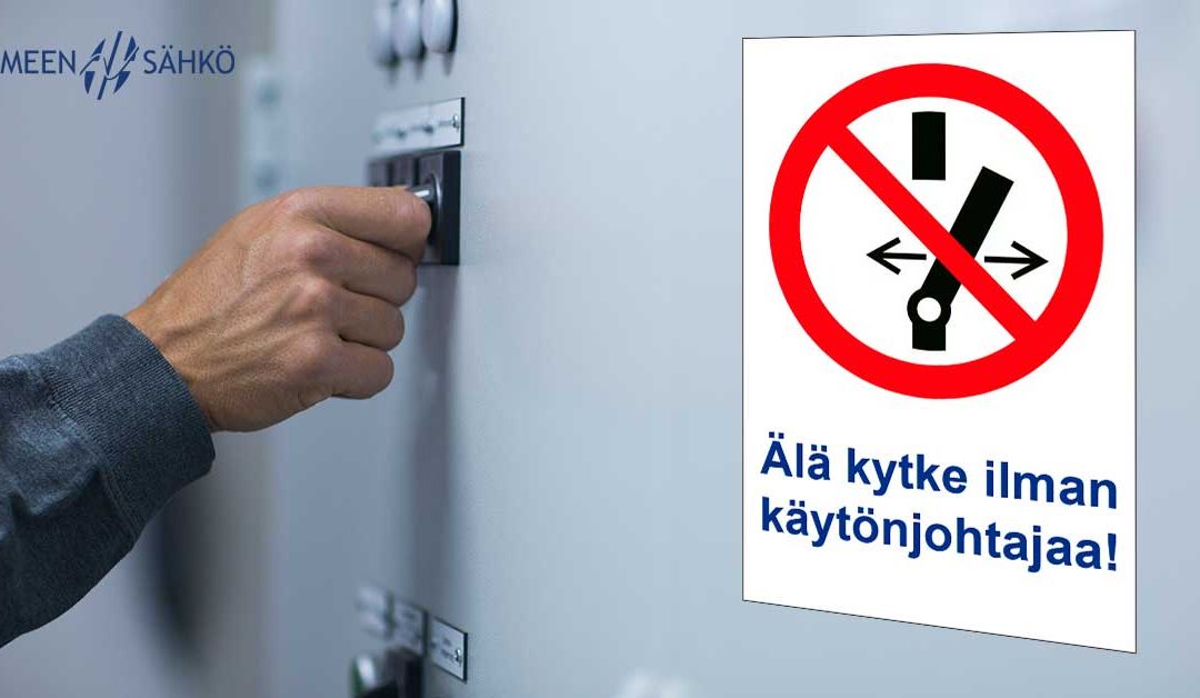 Milloin tarvitaan käytönjohtaja?