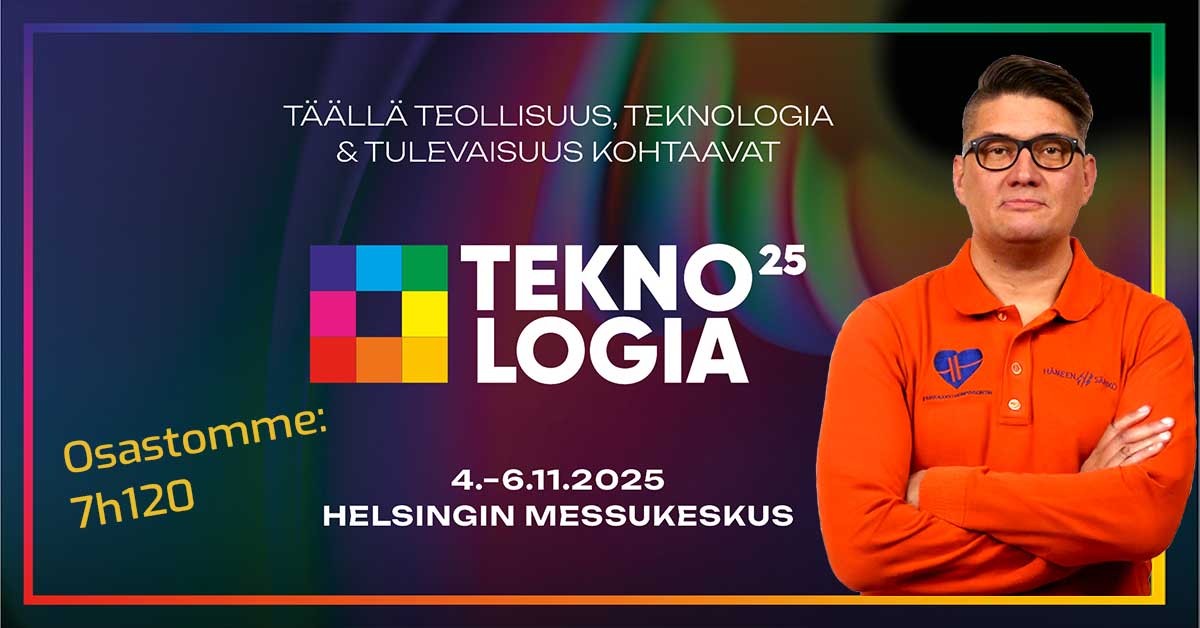 Uusia työkaluja tehohäviöitä ja loistehomaksuja vastaan – Hämeen Sähkö Teknologia 25 -tapahtumassa