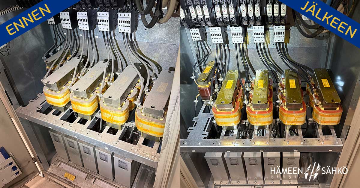 Loistehon kompensoinnin vuosihuolto varmistaa, että säästöt ja turvallisuus säilyvät