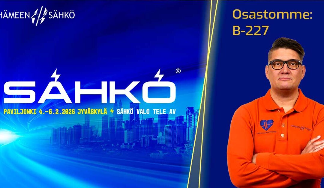 Loistehomaksun paluu ja miten se torjutaan – Hämeen Sähkö Sähkömessuilla Jyväskylän Paviljongissa 4. – 6.2.2026