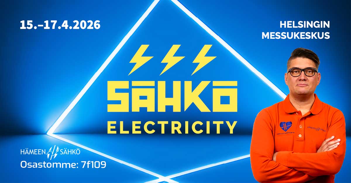Pidetään myös uudet loistehomaksut kurissa – tehokertoimenkorjain Inka™ ottaa roolia Sähkö–Electricity 26 -tapahtumassa 15. – 17.4.2026